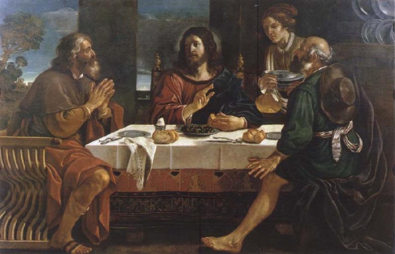 unknow artist Christ in Emmaus